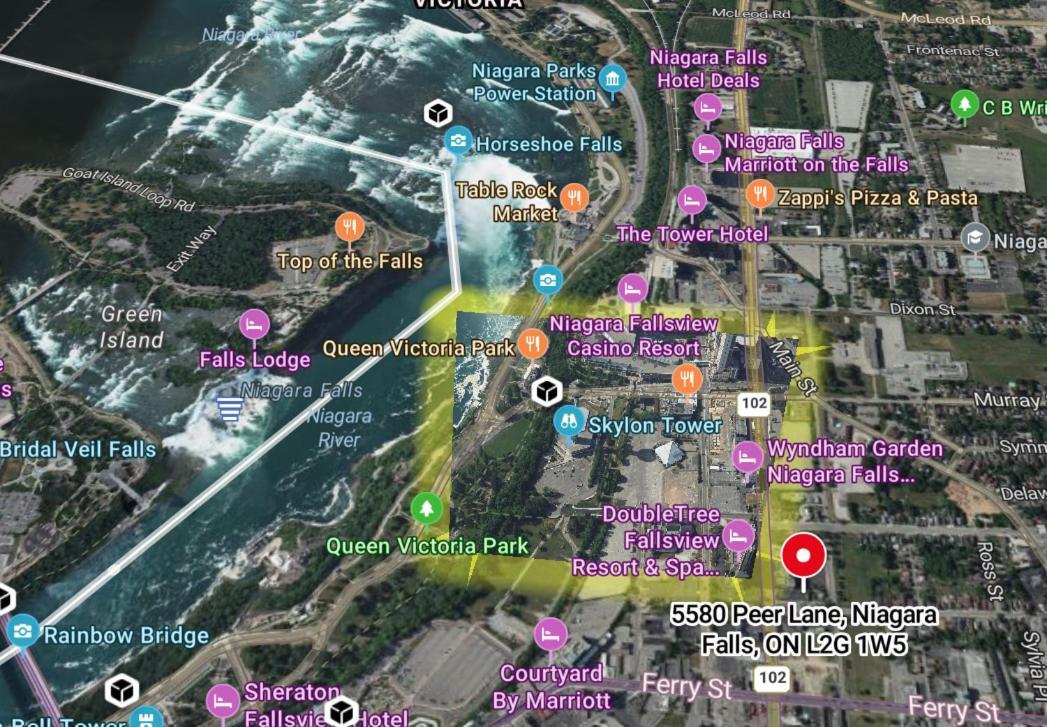 Exceptionally Close To The Falls Amazing Location & Complimentary Breakfast Delivered Daily To The Holiday home Niagara Falls